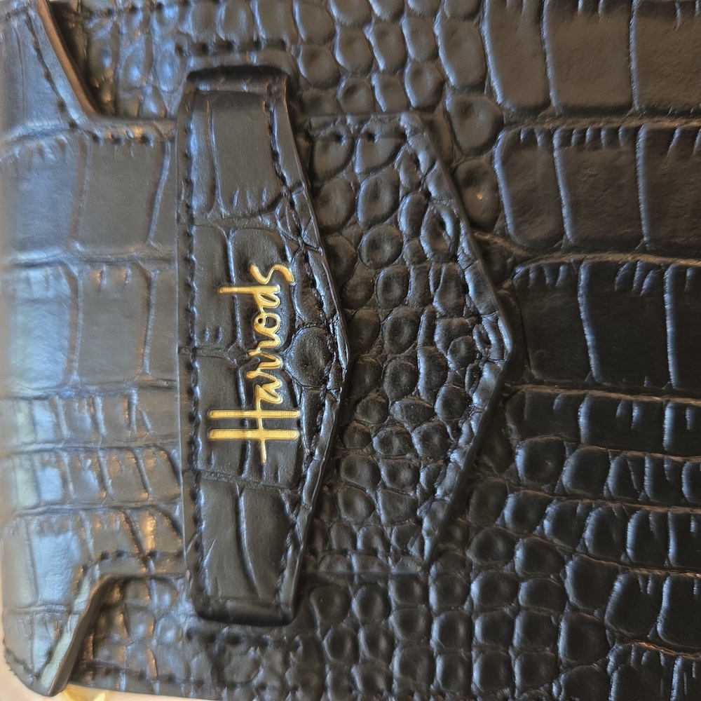 Harrod's LEATHER PHONE CASE NWOT - Picture 2 of 11